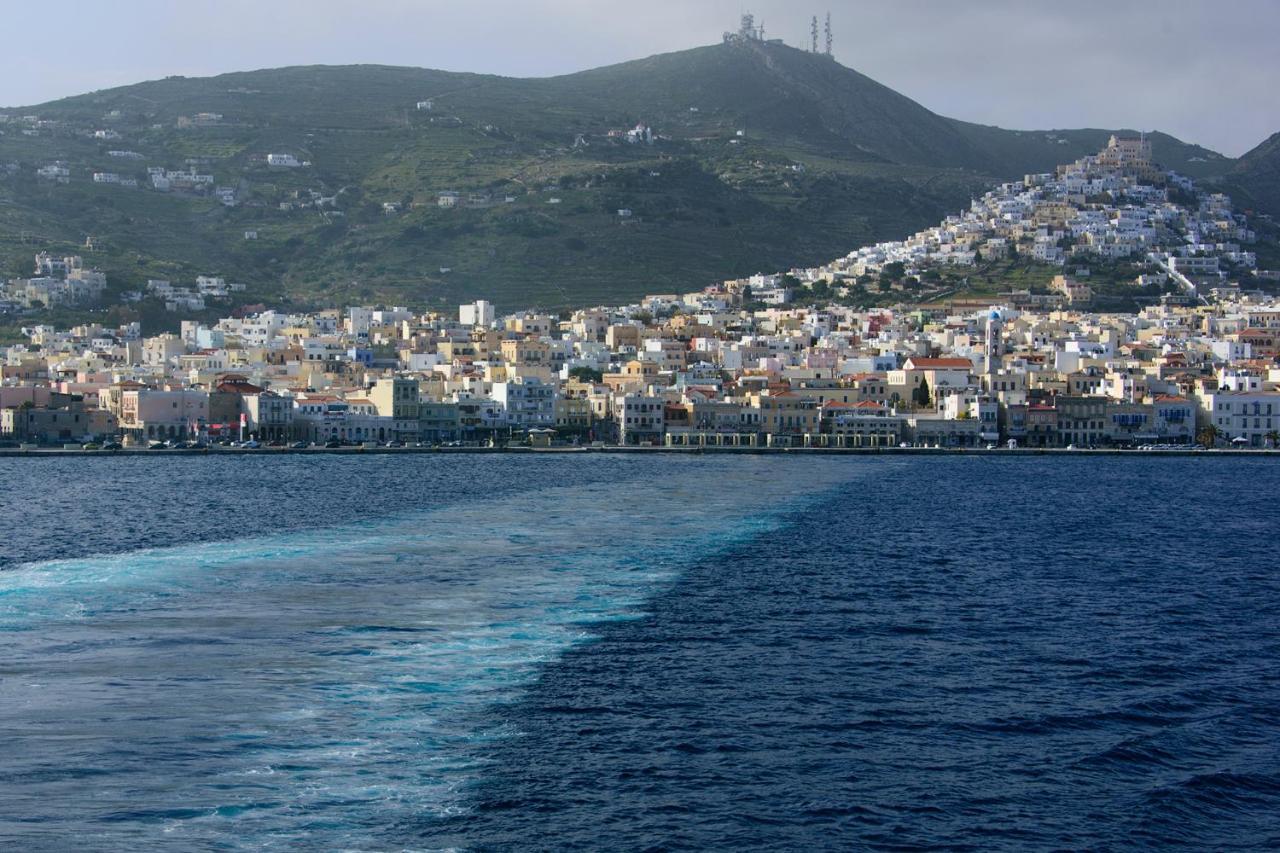 Mother'S House In Syros Aegean Sea Posidhonia  Bagian luar foto
